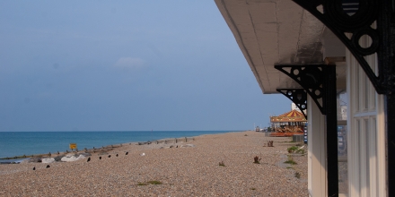 Worthing photo: Worthing Beach Shelter And Carousel