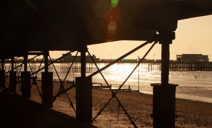 Worthing Lido Base And Pier