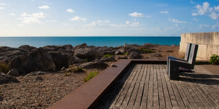 Worthing photo: Worthing Splash Point Seating Area