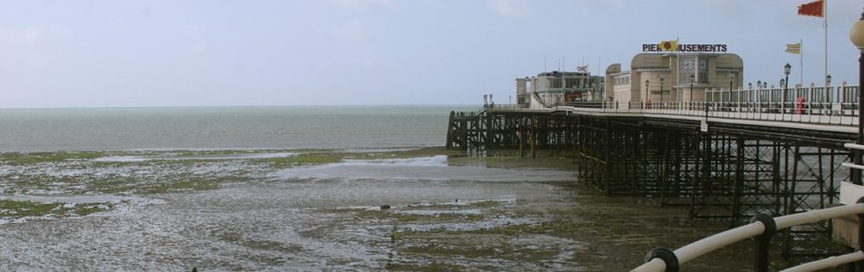 Worthing Pier Photo by Steven Wilson. Taken on 15th July 2025 on morning cycle into Worthing office